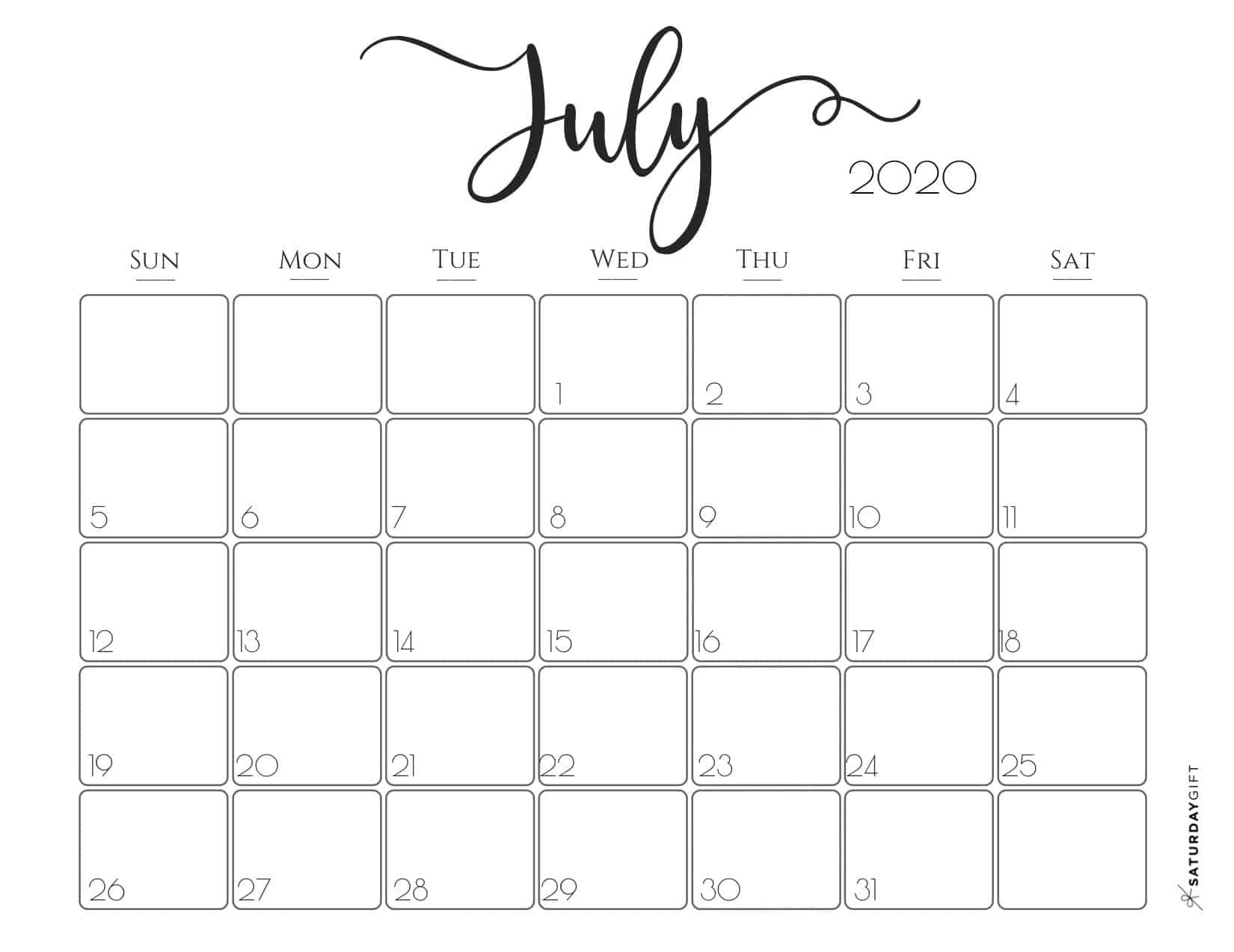 copy and paste 2020 calendar